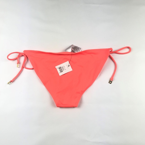 Topshop Swim Topshop Neon String Bikini Nwt Gold Detail Poshmark